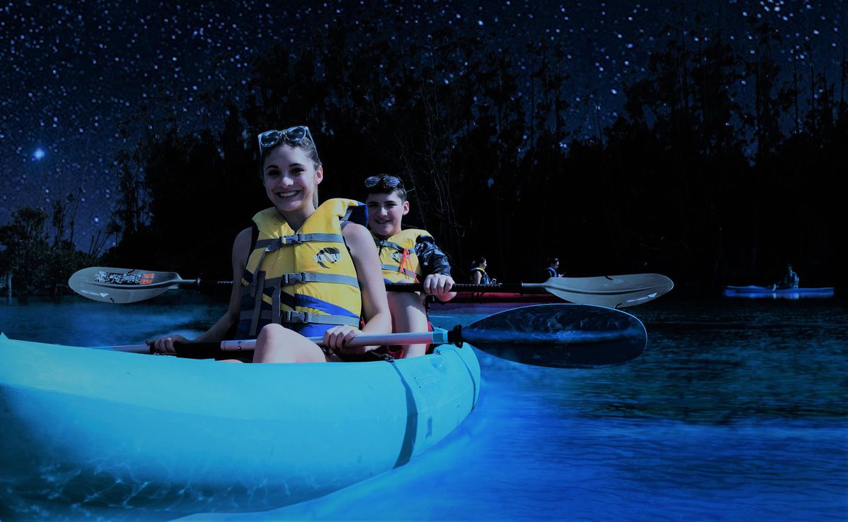 Bioluminescent Kayaking on the Space Coast