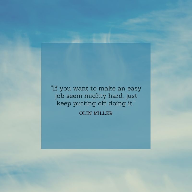 Monday Motivation: Olin Miller