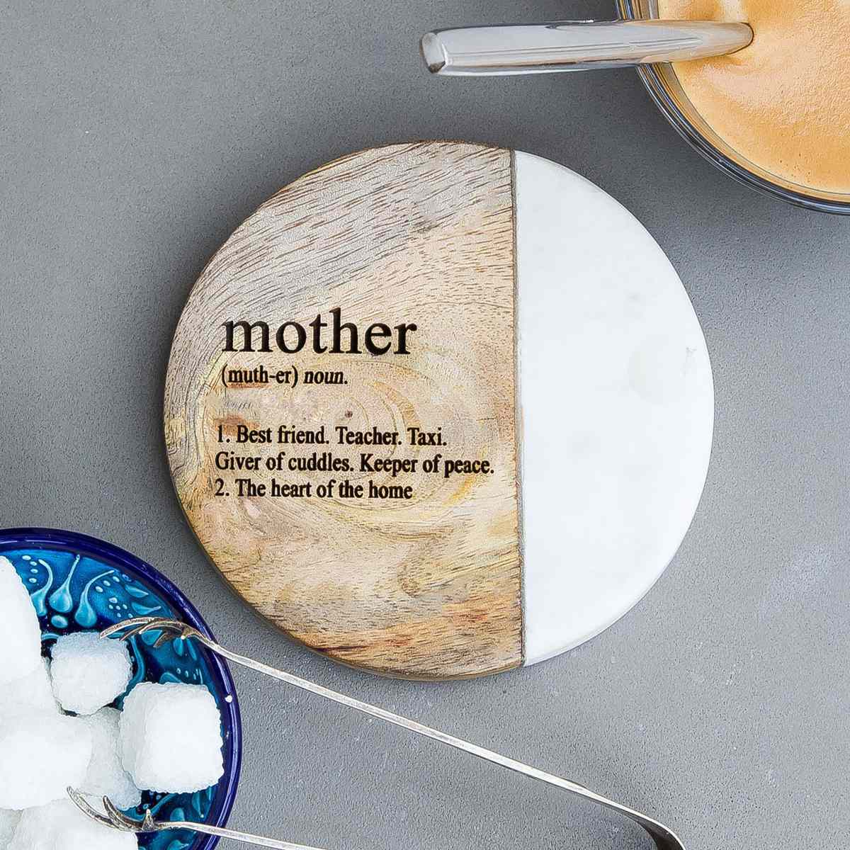 Mother Marble Coaster