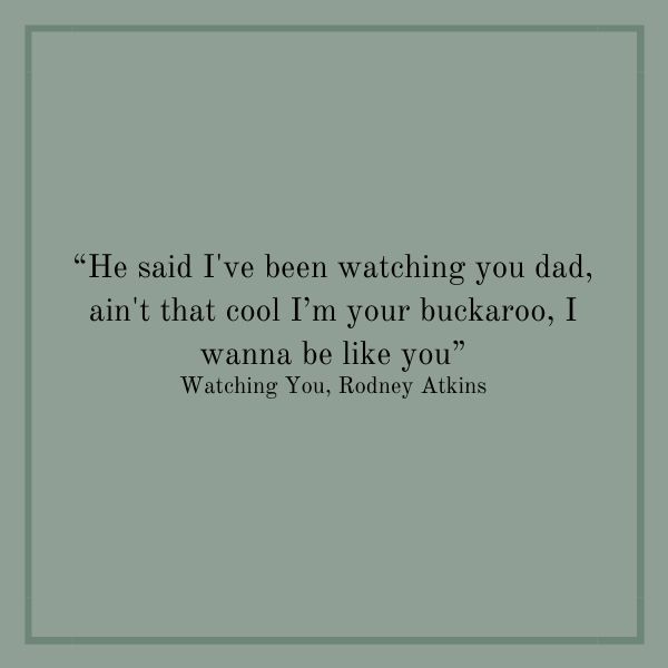 Songs About Dads: Watching You