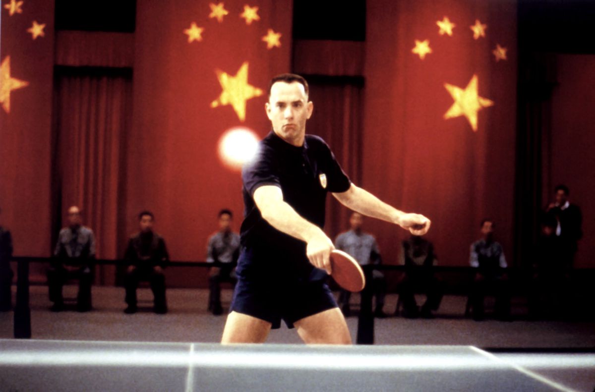 FORREST GUMP, Tom Hanks, Ping Pong