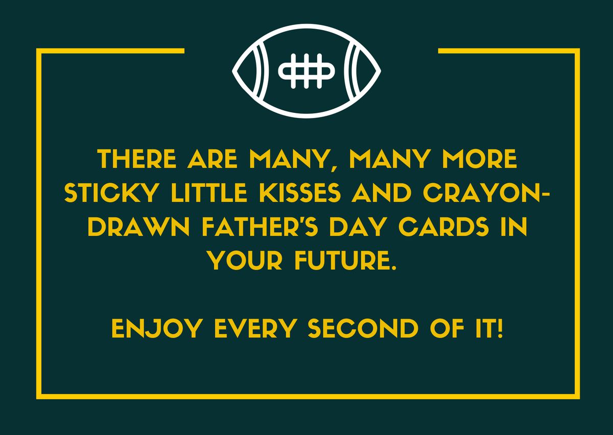 Father's Day Message for New Dads