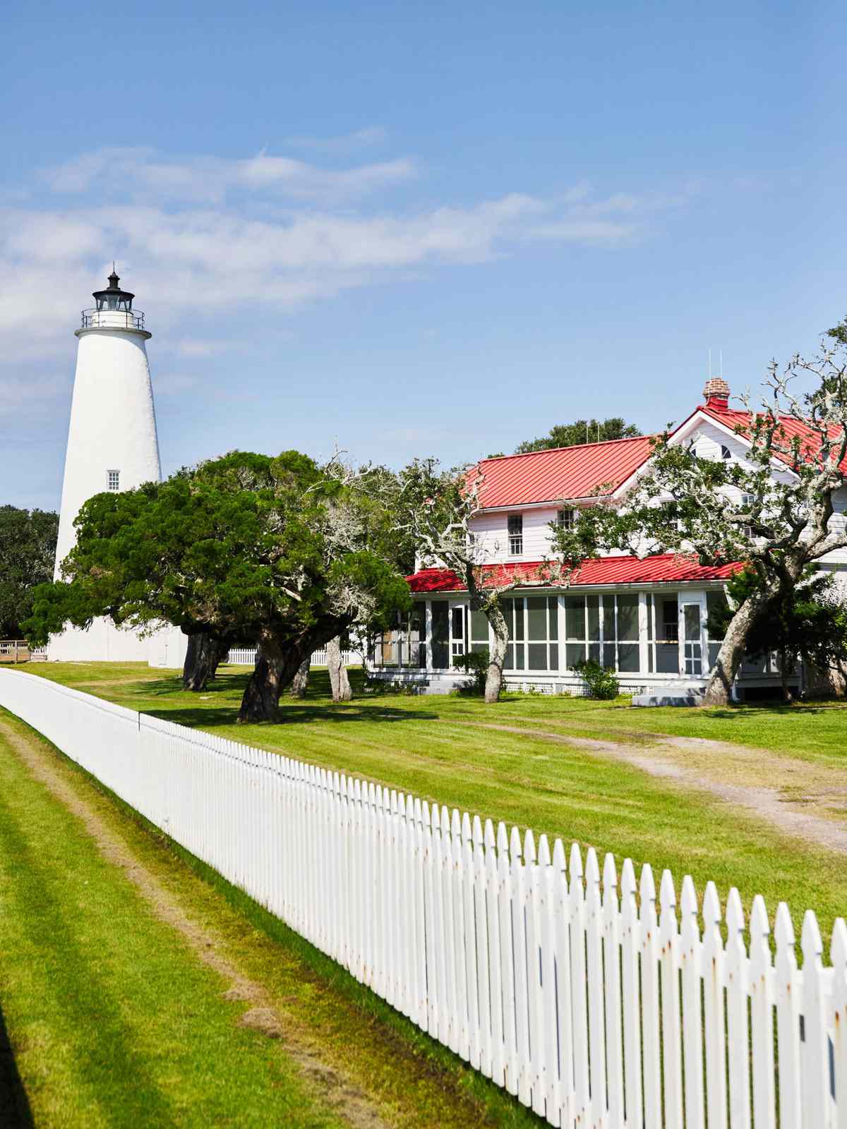 The Ocracoke Lighthouse in North Carolina