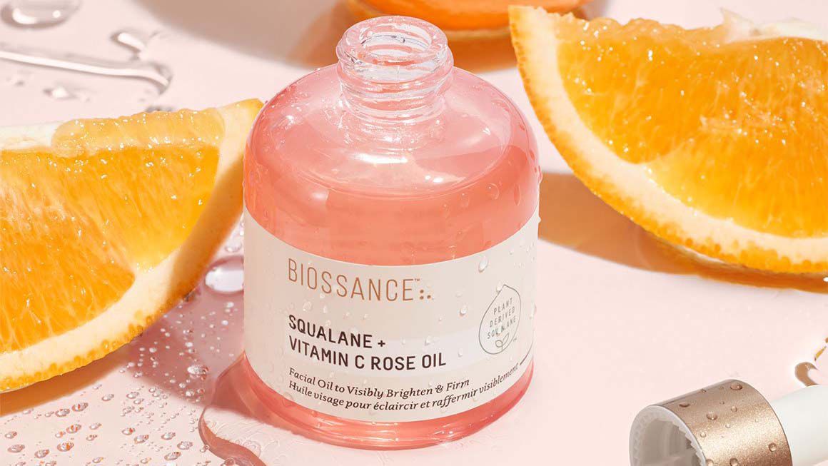 Biossance Squalane + Vitamin C Rose Oil