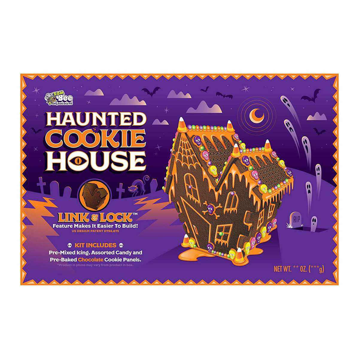 Haunted cookie house kit by Halloween Bee