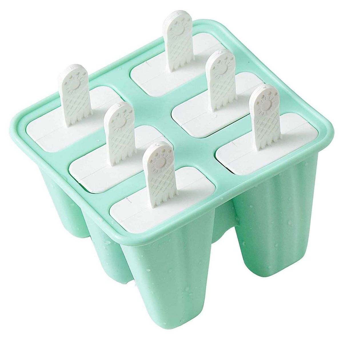 Popsicle Mould，Popsicle Molds 6 Pieces Silicone Ice Pop Molds