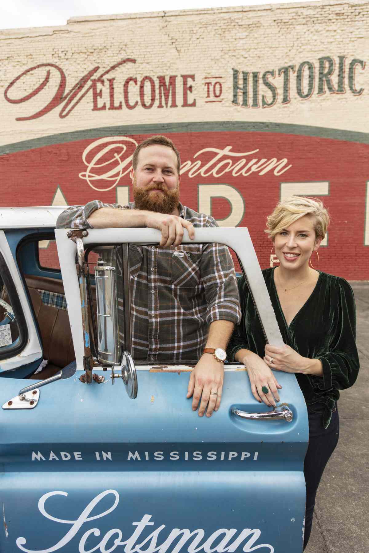 Ben and Erin Napier in Laurel, Mississippi