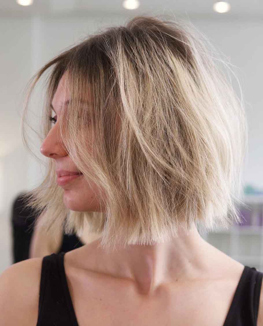 Layered Shoulder Length Hairstyles