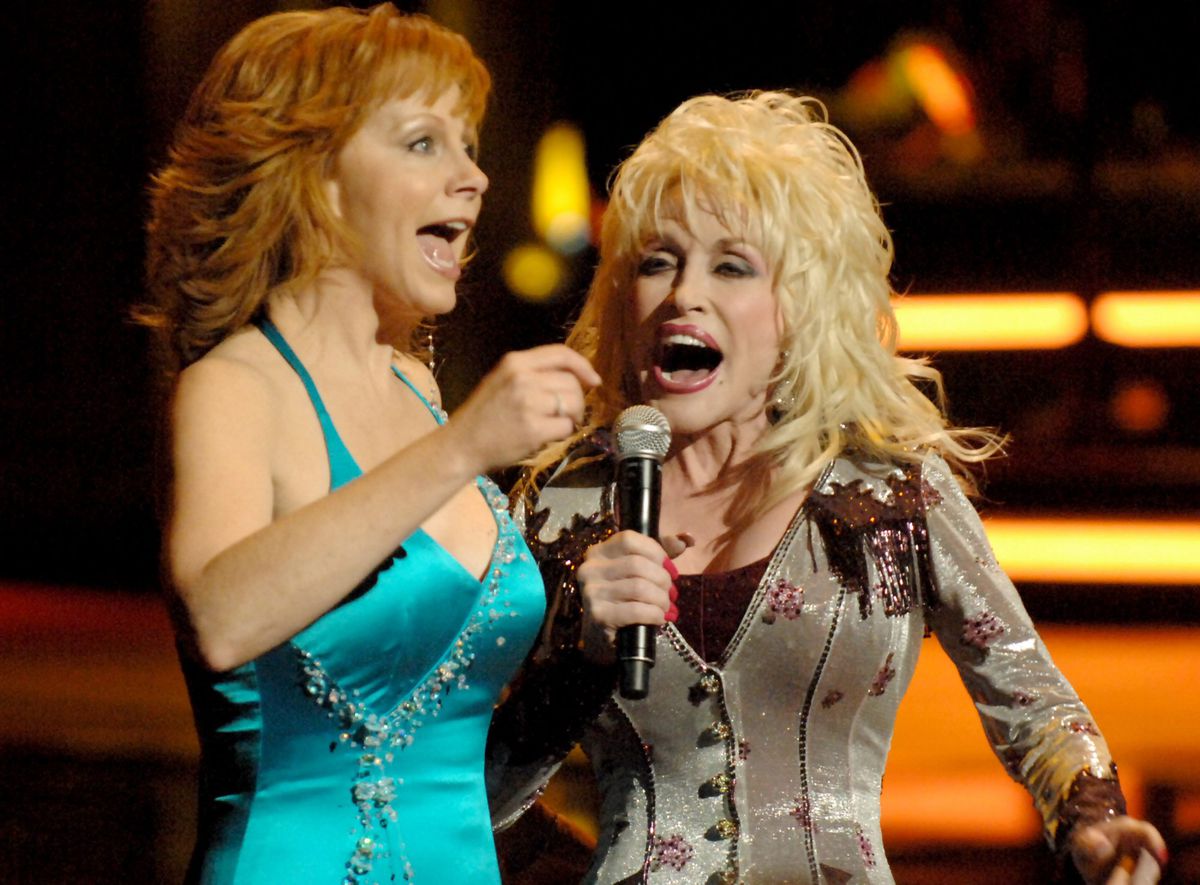 Reba McEntire and Dolly Parton