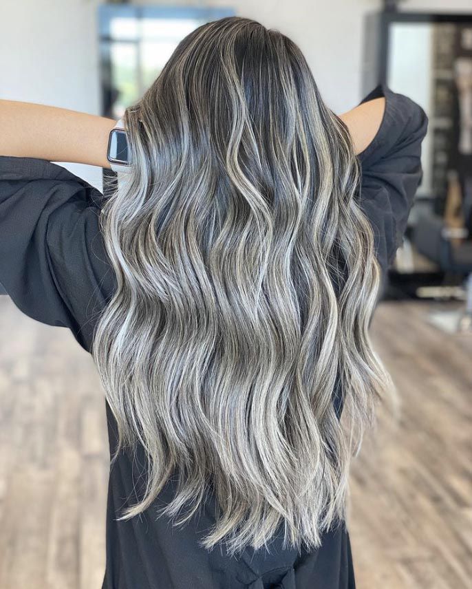 Ash Grey Hair Color Ideas For Your Next