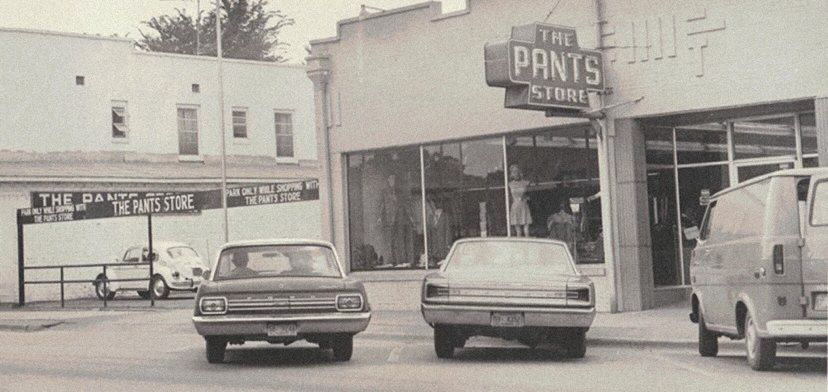 Pants Store Leeds Alabama historic photo