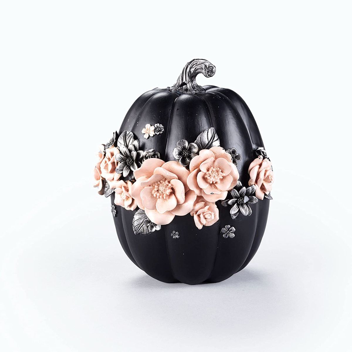 Black Gothic Romance Ceramic Pumpkin