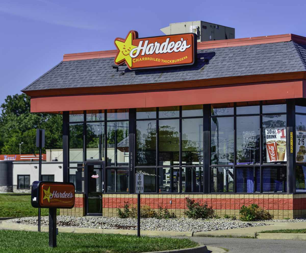 Hardee's Fast Food Restaurant