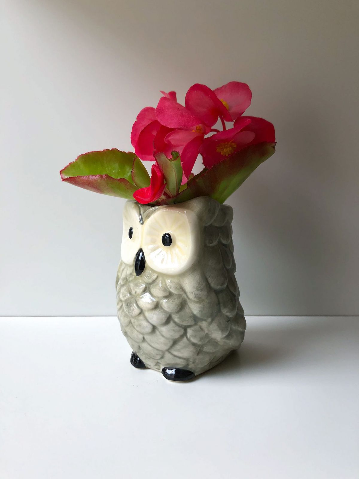 etsy Owl Vase
