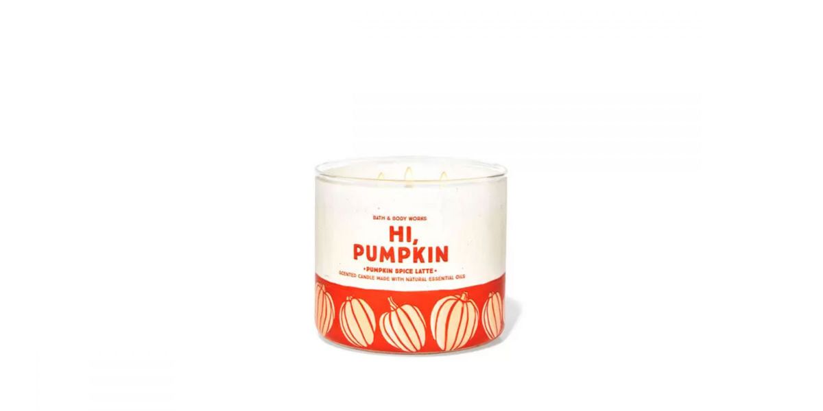 Hi Pumpkin Candle