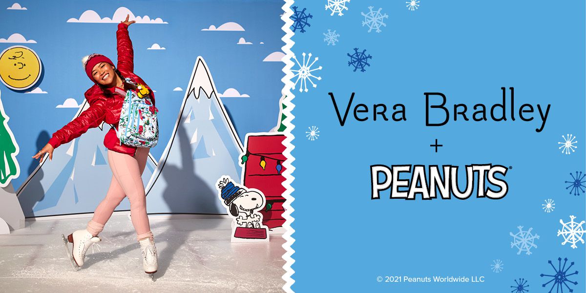 Vera Bradley + Peanuts Collection products