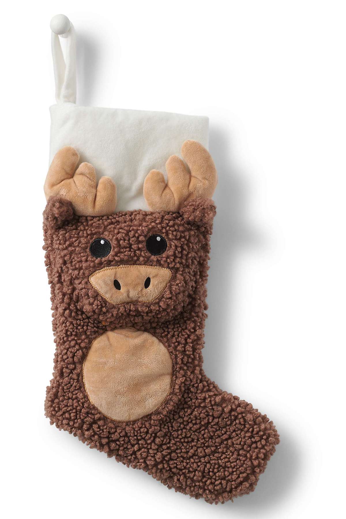 moose personalized christmas stocking