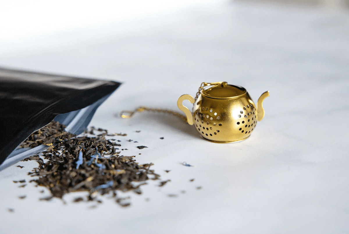 Gold Loose Leaf Tea Infuser