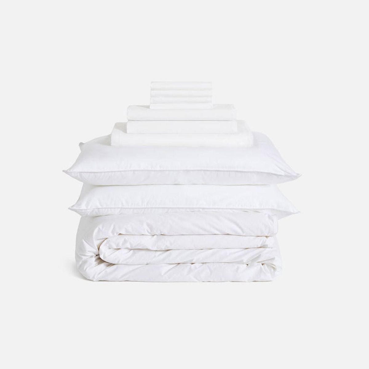 Brooklinen Luxe Move-In Bundle Sheet Set in White