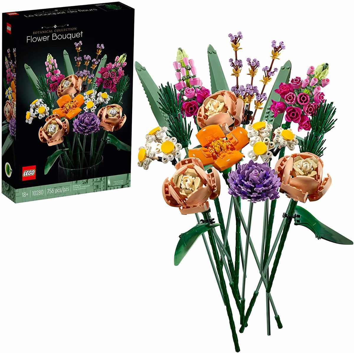 LEGO Flower Bouquet Building Kit