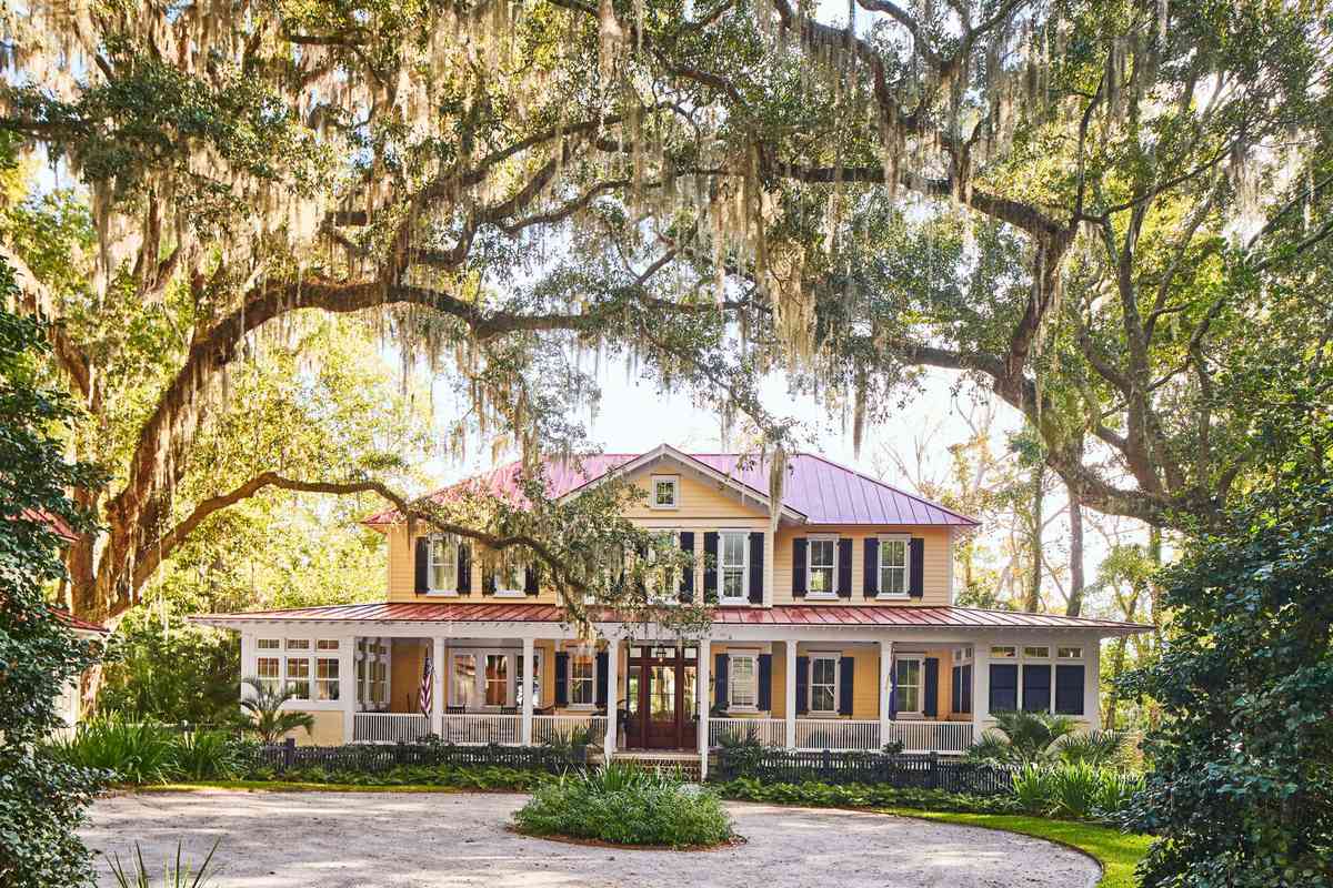 Old Oyster House Plan Built in Spring Island, SC