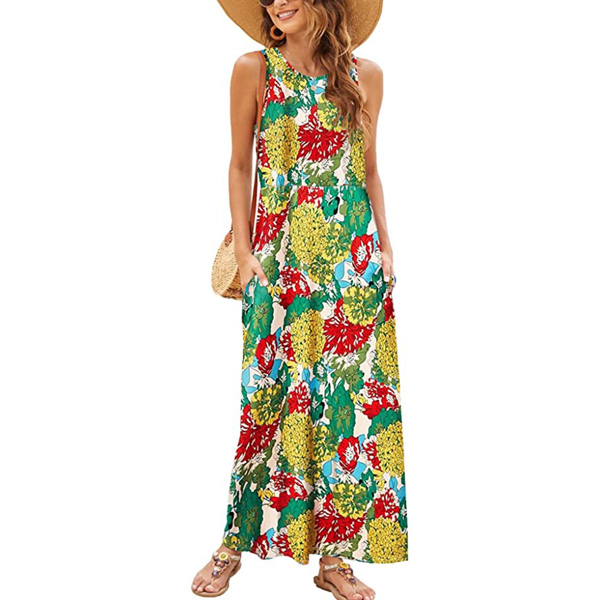 Comfortable Long Summer Dress Viscose Maxi Dress Long Sleeve Dress 50 % OFF SALE Colorful Bohemian Maxi Dress Dress Women Summer