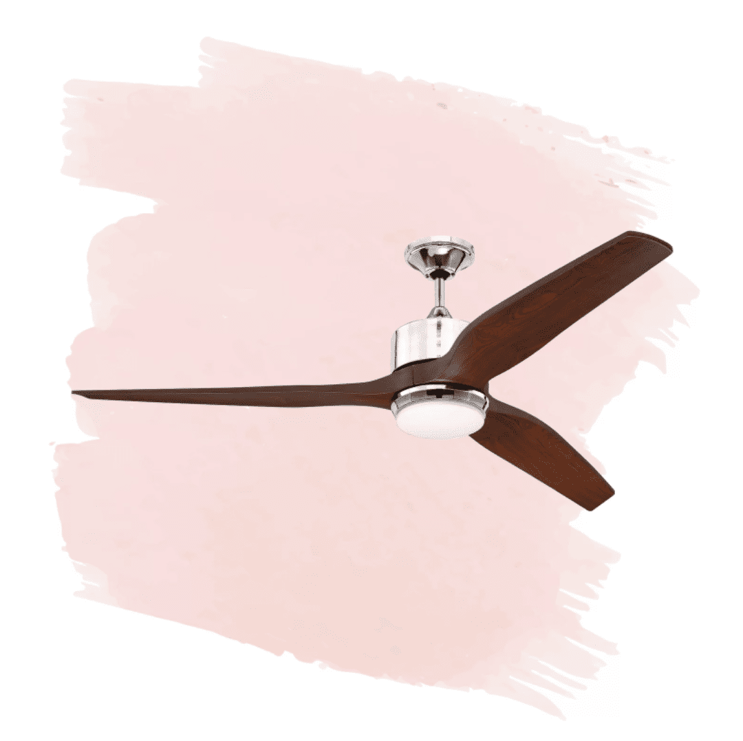 Best for Large Spaces: Greyleigh Alisson Outdoor LED Propeller Ceiling Fan