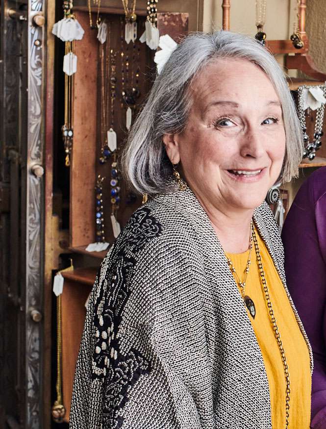 Susan Davis of Grandmother’s Buttons in St. Francisville, LA