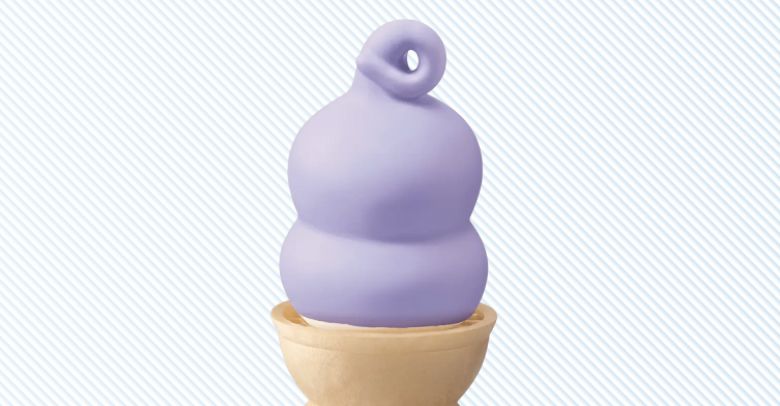 Dairy Queen Fruity Blast Dipped Cone
