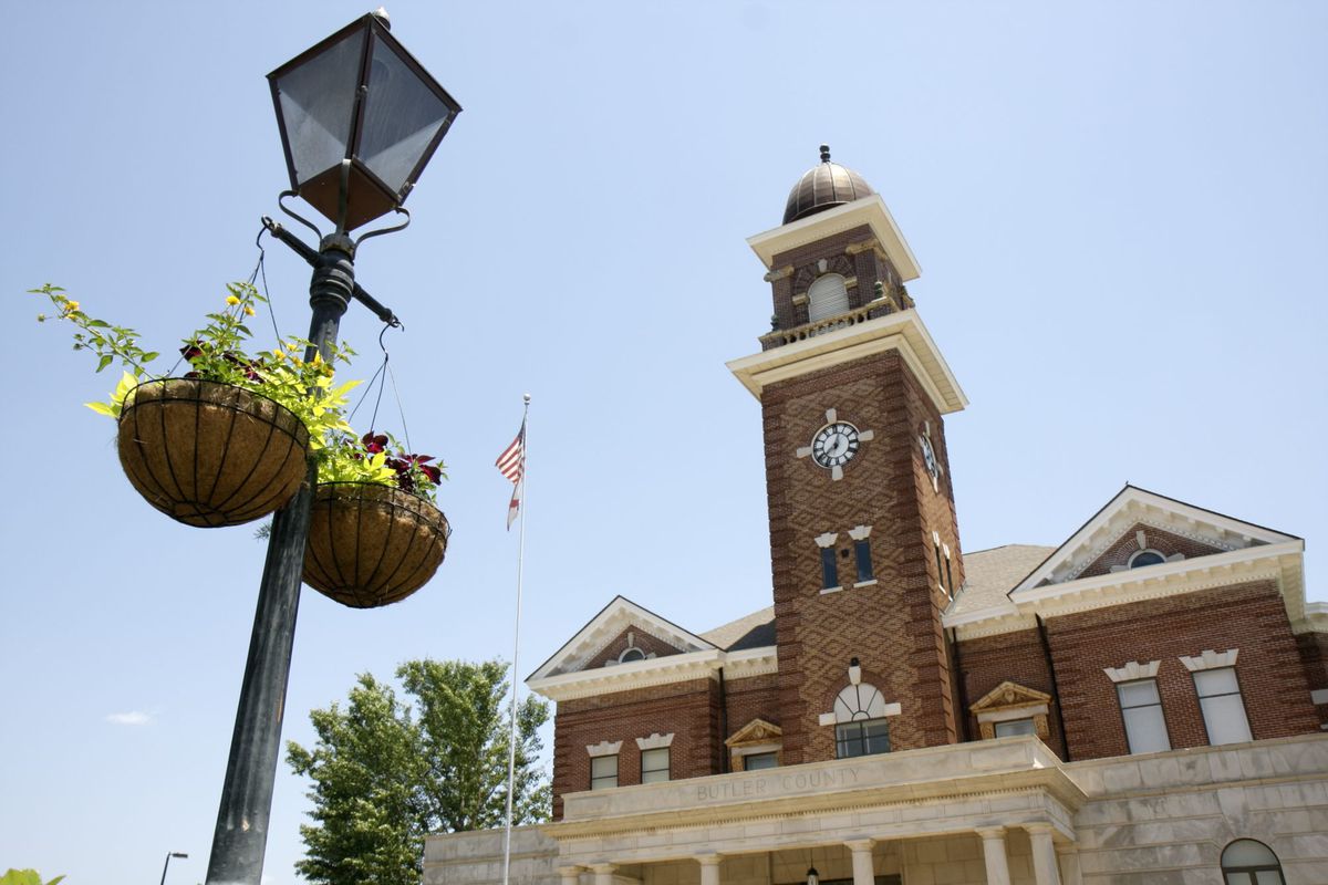Butler County Courthouse in Greenville, AL