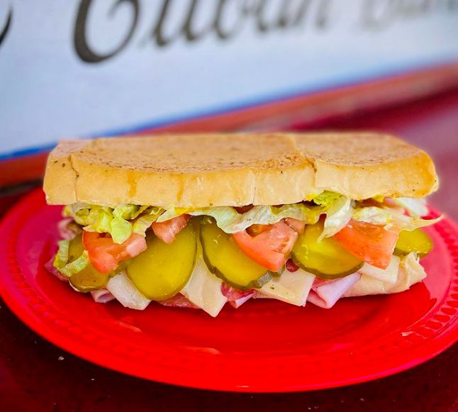 Sandy's Cafe cuban sandwich