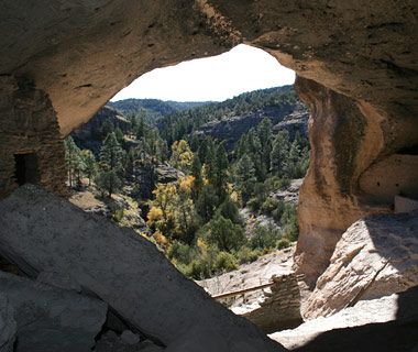 Climbing in the Gila Wilderness region of New Mexico