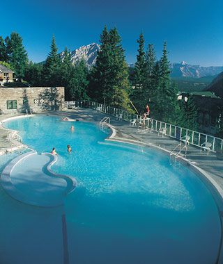 Banff Upper Hot Springs, Alberta, Canada