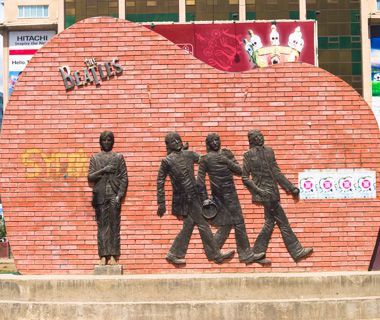 world's most controversial monuments: Beatles Monument, Mongolia