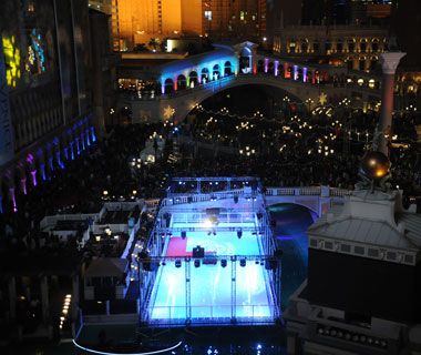 World's Coolest Skating Rinks: Ice Skating on the Strip