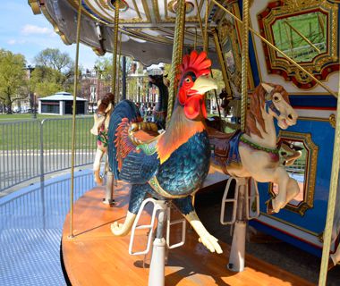 America's best carousels: Frog Pond