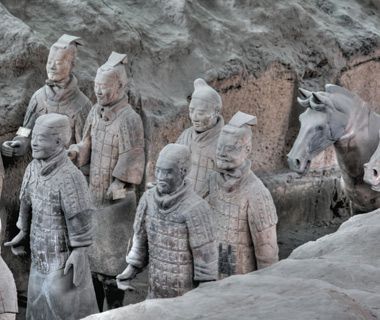 most-visited ancient ruins: Terracotta Army, Xi'an, China