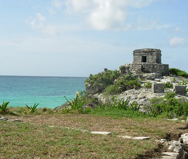 most-visited ancient ruins: Tulum, Yucatan, Mexico
