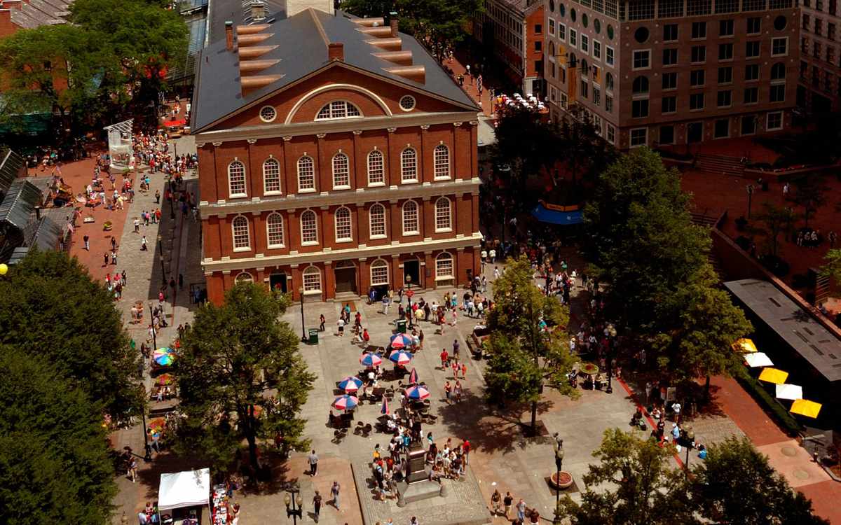 America's Most-Visited Tourist Attractions: Faneuil Hall Marketplace