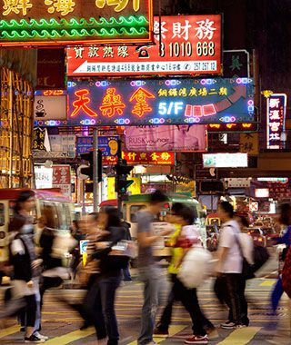 Cool Neon Signs: Hong Kong