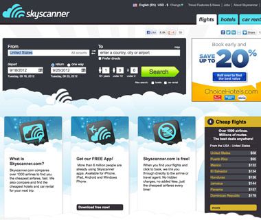 Scour the Globe for Airfares: Skyscanner