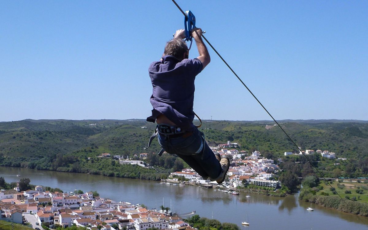 New Zipline Connects Spain and Portugal