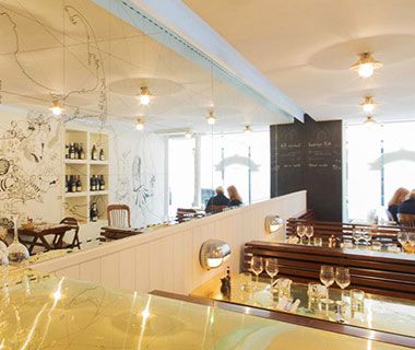 Honorable Mention: Best Restaurant Lobster Bar, Paris