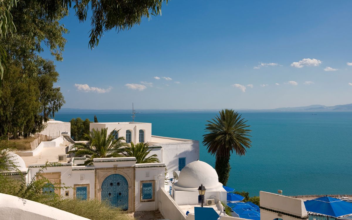 Most Beautiful Coastal Towns: Sidi Bou Said, Tunisia