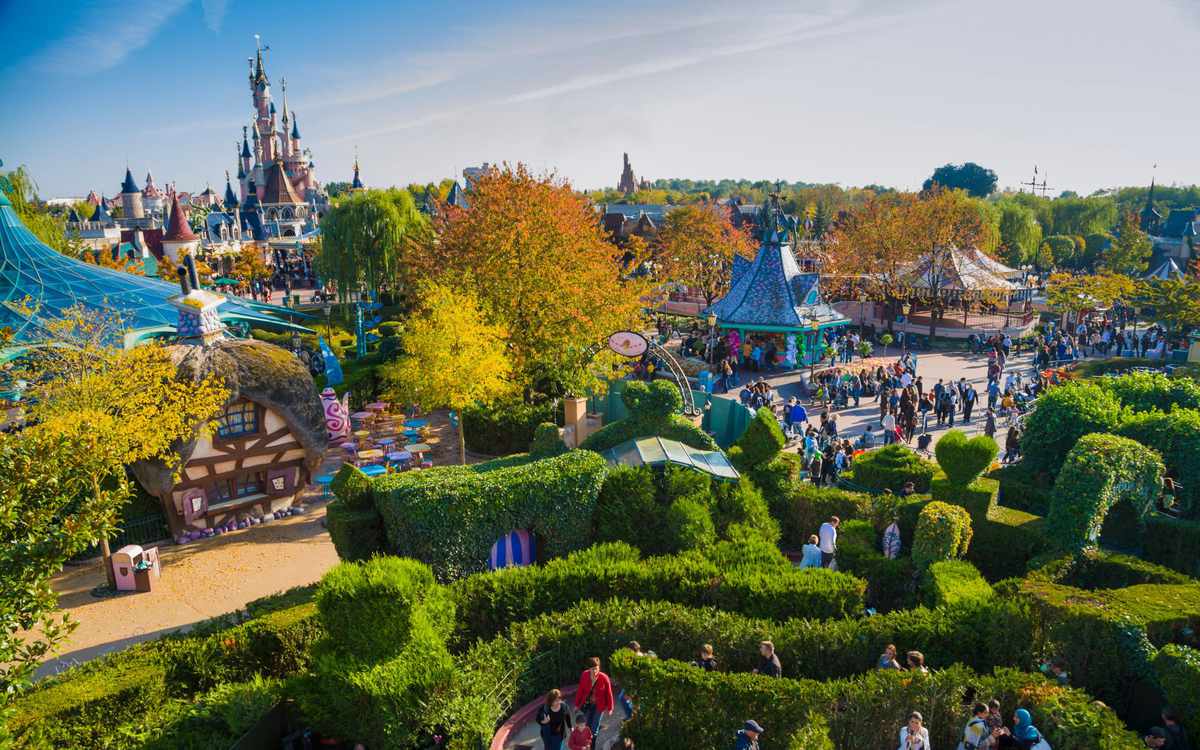 World's Most-Visited Tourist Attractions: Disneyland Park, Marne-la-Vall&eacute;e, France