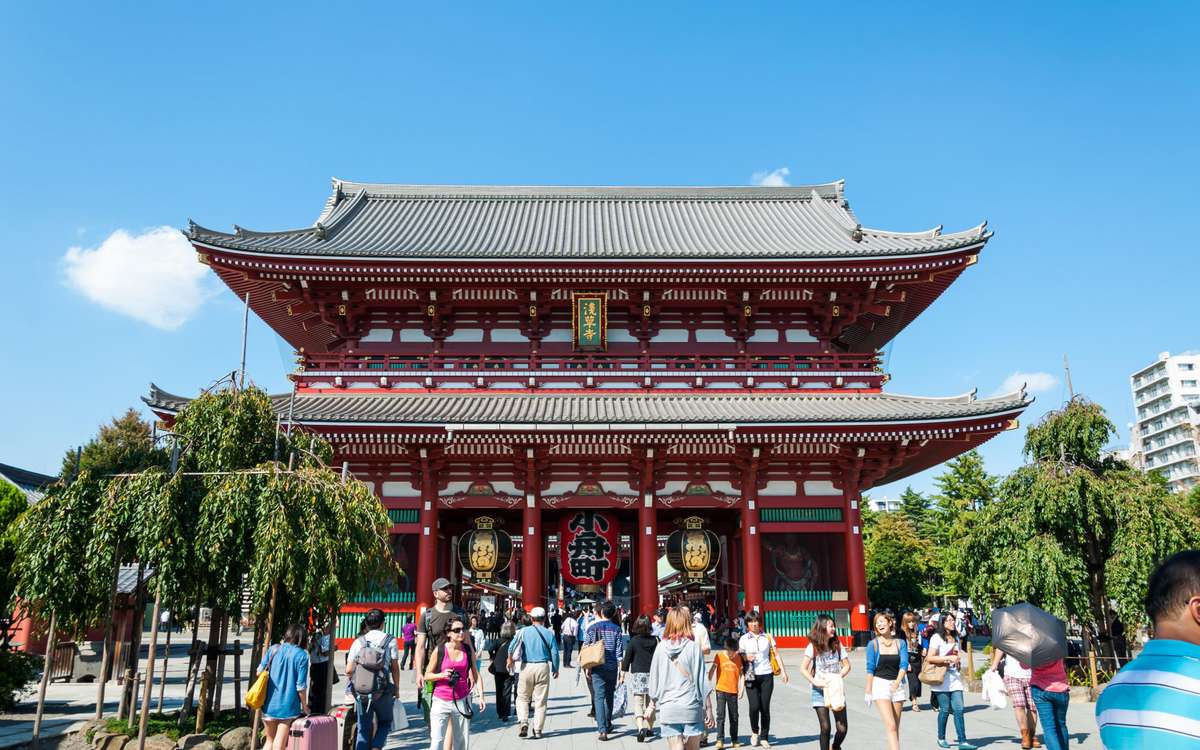 World's Most-Visited Tourist Attractions: Sensoji Temple, Tokyo