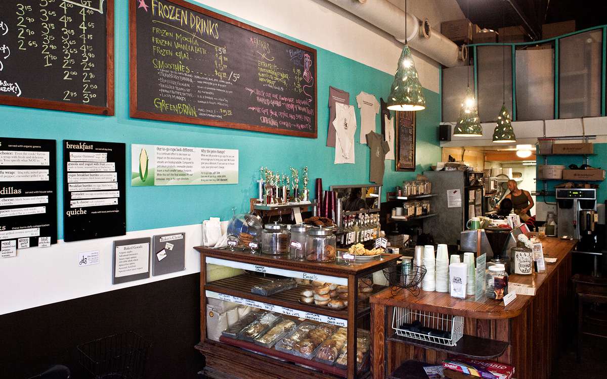 Best College Coffee Shops: The Sentient Bean in Savannah, Georgia