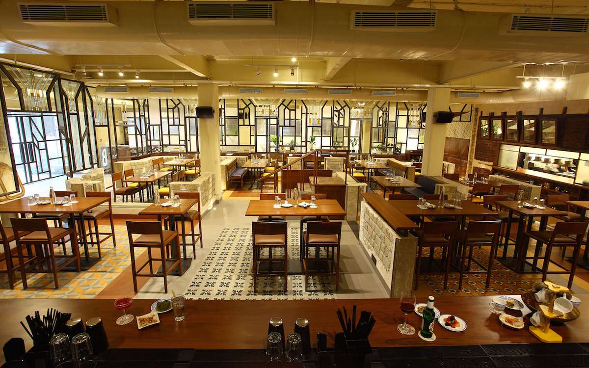 Bombay Canteen interior