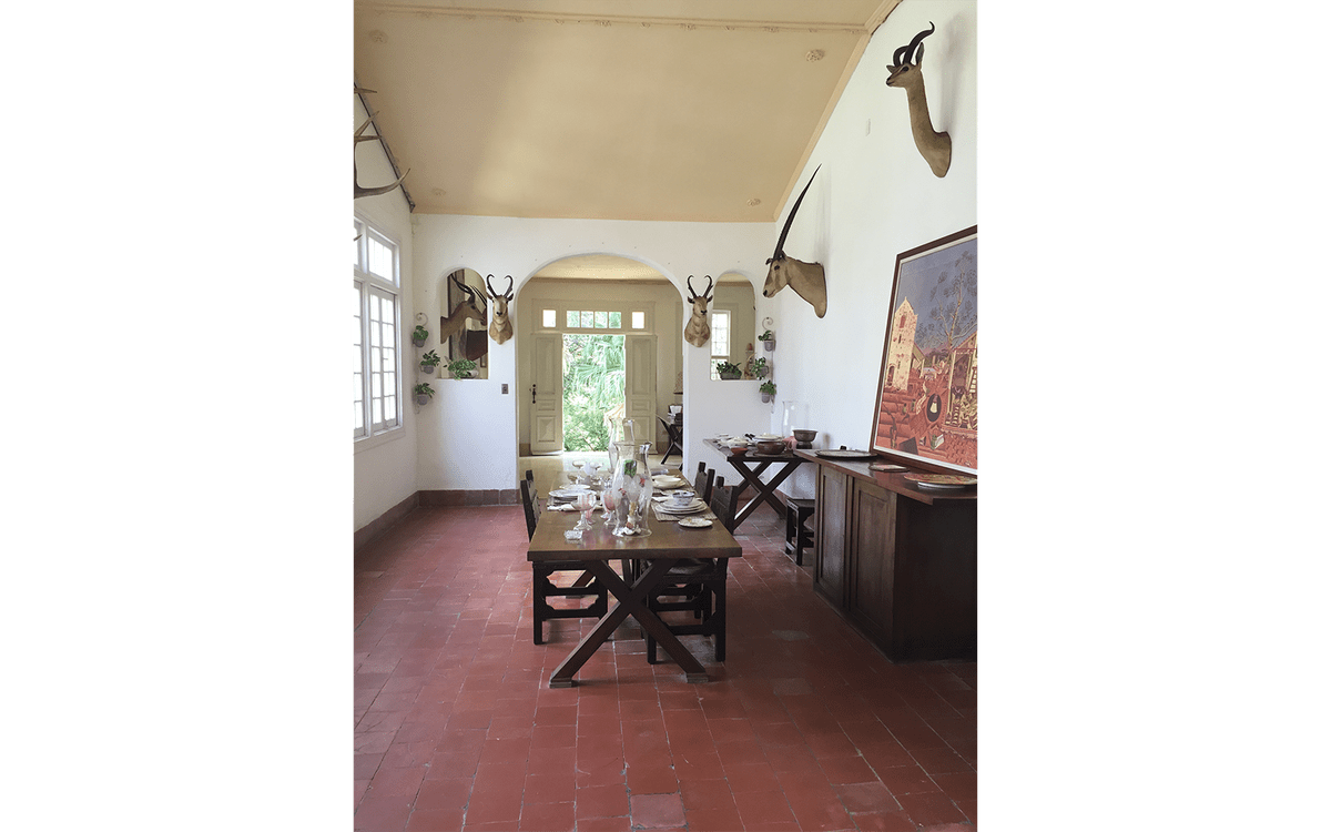 Designer Trina Turk Takes on Cuba: Hemingway Dining Room
