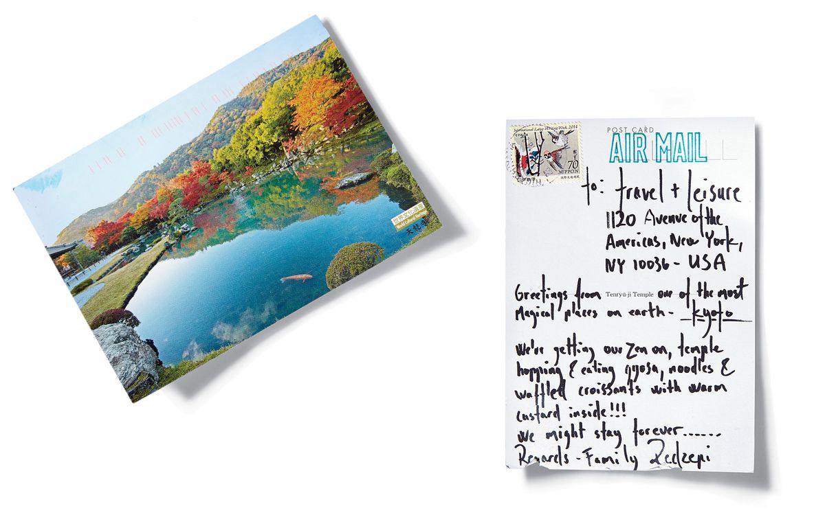 Postcard: Ren&eacute; Redzepi, Chef: Kyoto, Japan